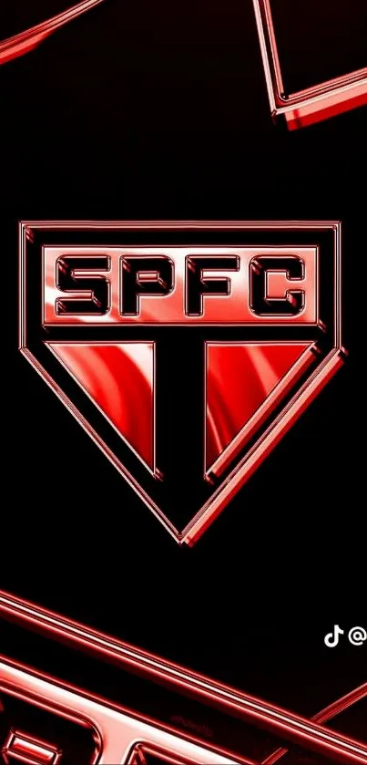 Dynamic SPFC logo on a dark background wallpaper.