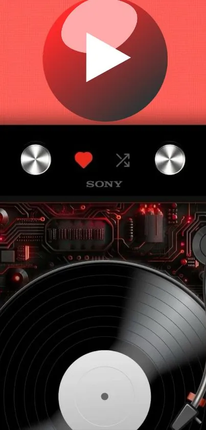 Electronic Device Red Gadget Live Wallpaper