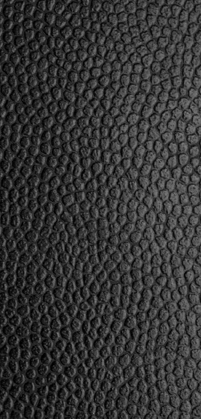 Elegant black leather texture mobile wallpaper.