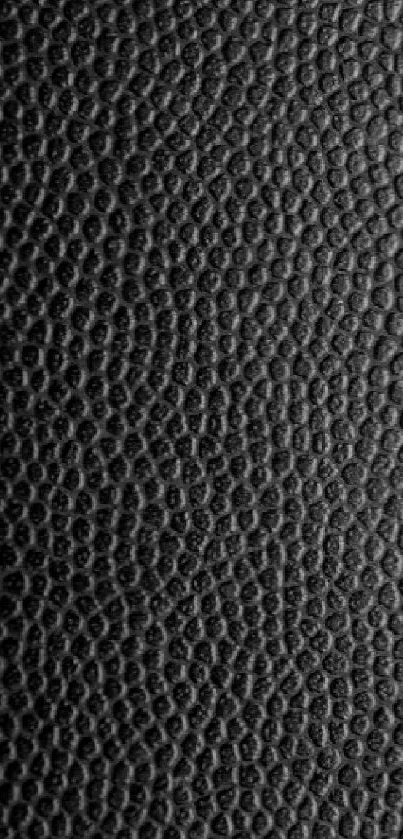 Elegant black leather texture mobile wallpaper.