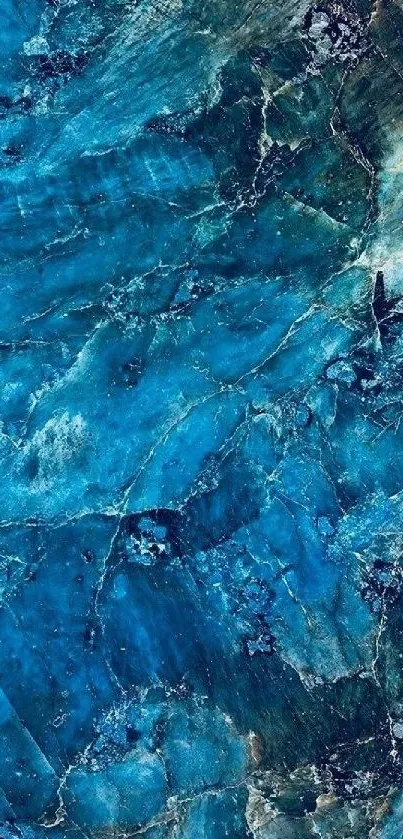 Elegant blue marble texture mobile wallpaper.