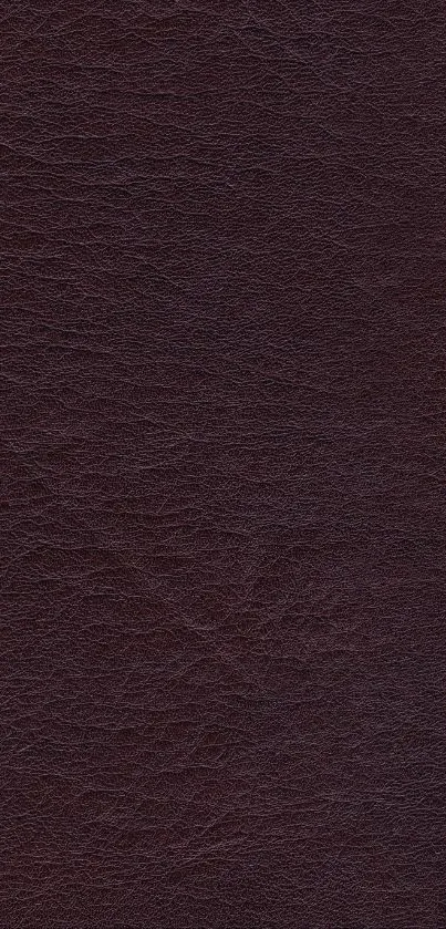 Brown leather texture wallpaper with elegant stitching.