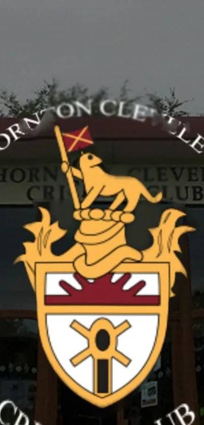 Thornton Clevelys Cricket Club emblem wallpaper.