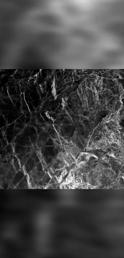 Dark marble texture wallpaper for elegant mobile background