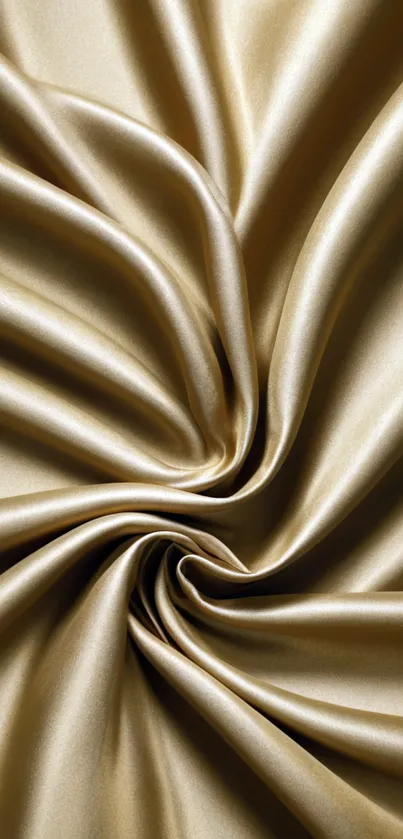 Elegant gold satin texture mobile wallpaper.