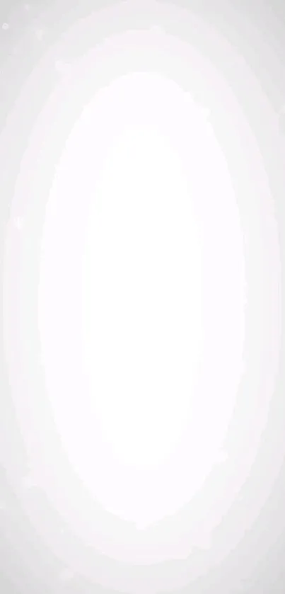 Elegant minimalist wallpaper with white gradient and snowflakes.