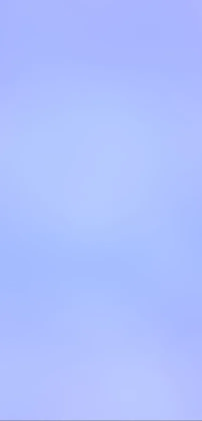 Pastel blue gradient mobile wallpaper.