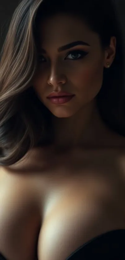 Elegant and sophisticated mobile wallpaper portrait.