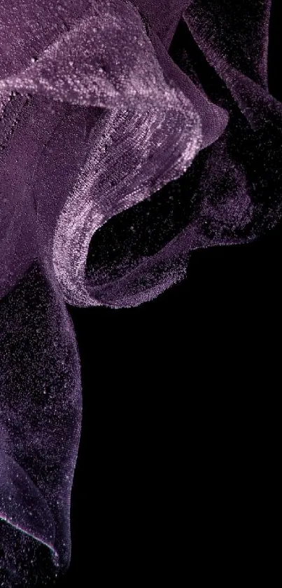 Abstract purple texture mobile wallpaper with flowing design.