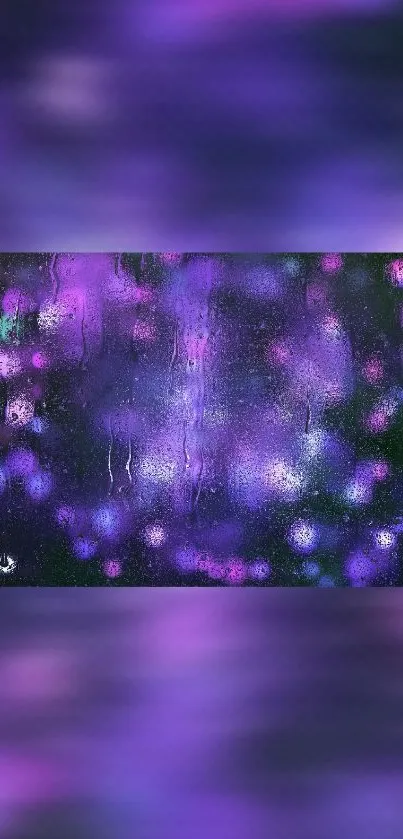 Purple abstract wallpaper with dreamy light effects.