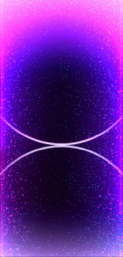 Elegant purple gradient wallpaper on iPhone.