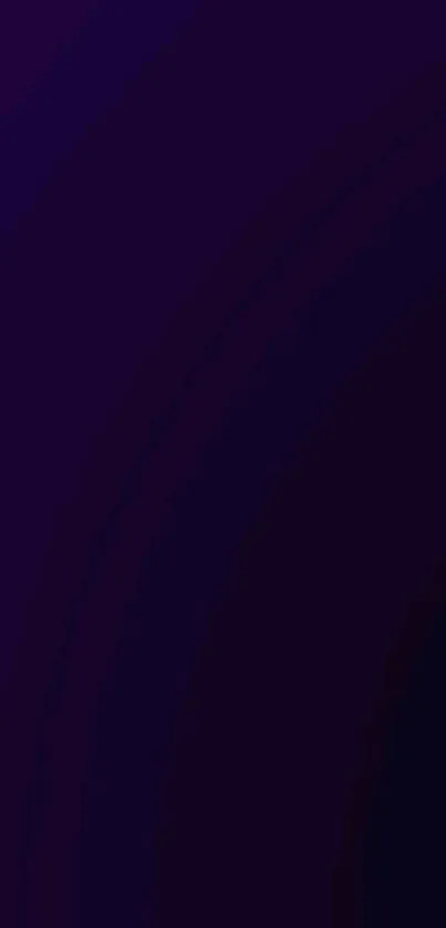 Elegant dark purple gradient mobile wallpaper.