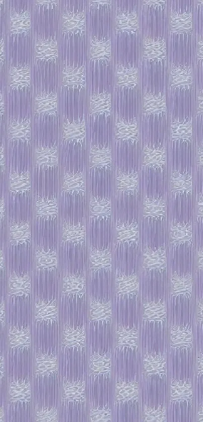 Elegant lavender wallpaper with intricate pattern.