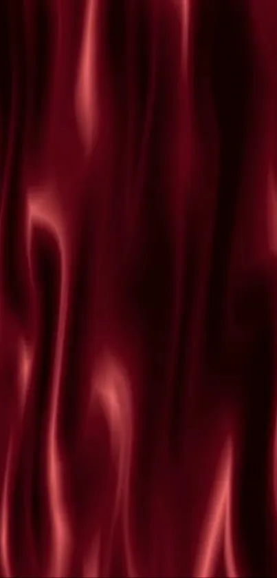 Elegant red abstract waves wallpaper with flowing patterns.