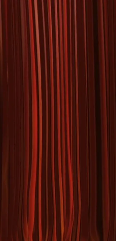 Mobile wallpaper with elegant red curtain design and rich textures.