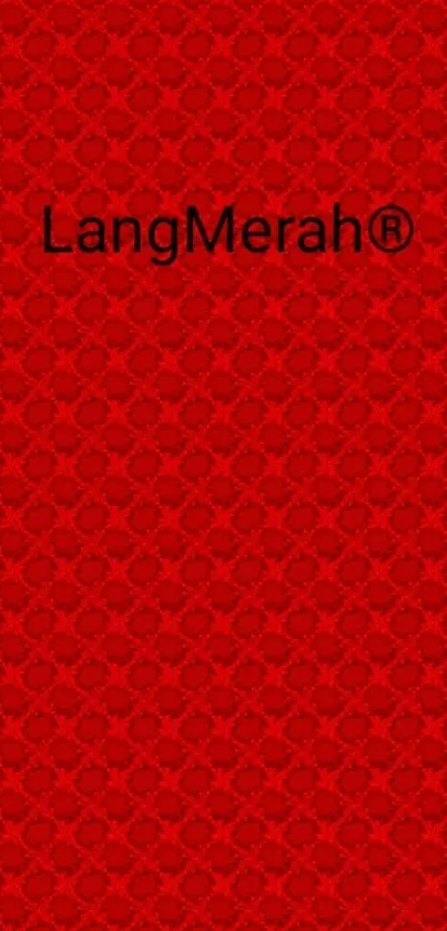 Elegant red patterned mobile wallpaper with sophisticated design.