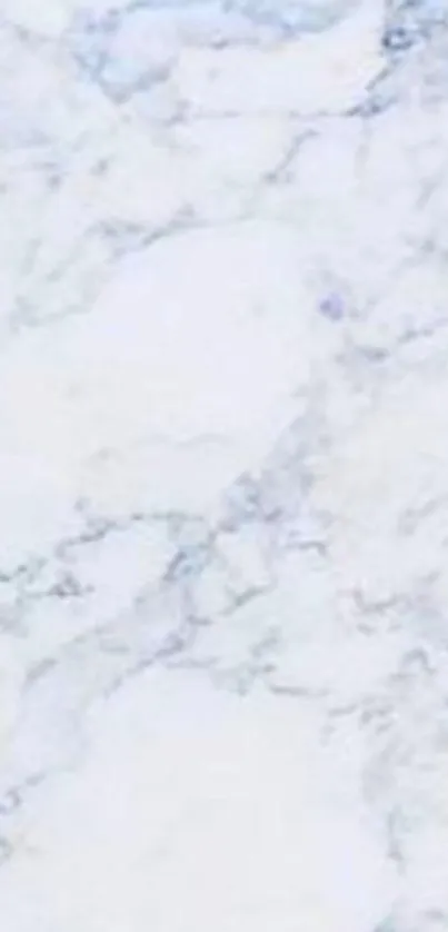 Elegant white marble wallpaper for phones.