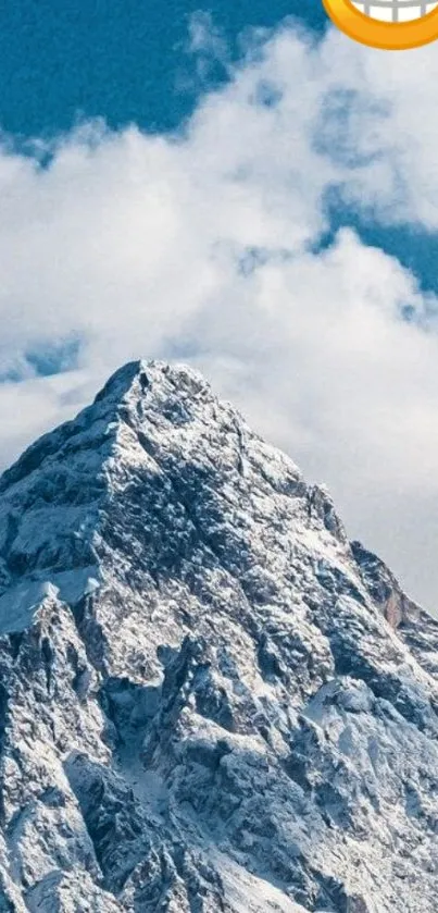 Stunning mountain peak under a clear blue sky.