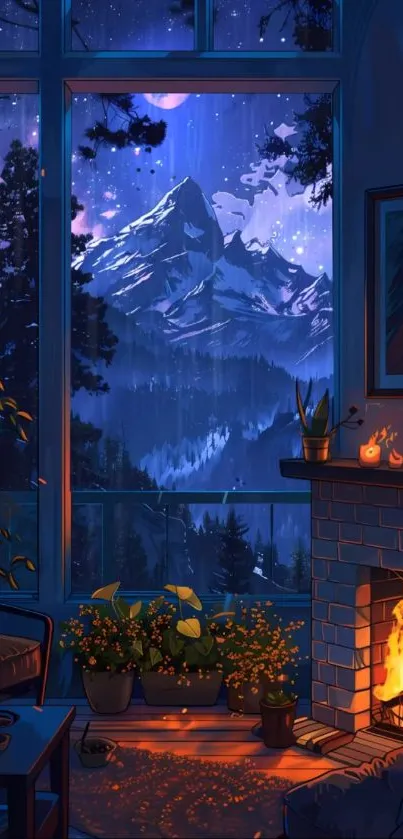 Evening Winter Dusk Live Wallpaper