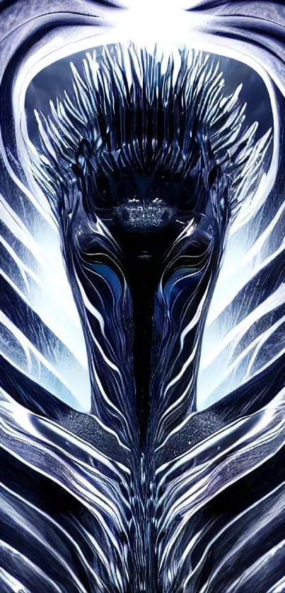 Eye Feather Symmetry Live Wallpaper