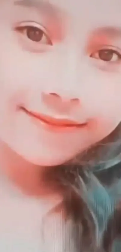 Eyebrow Lips Forehead Live Wallpaper