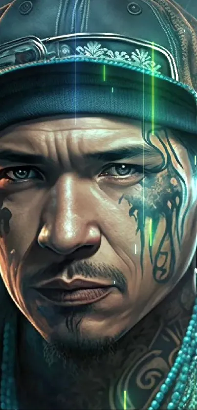 Face Cool Art Live Wallpaper