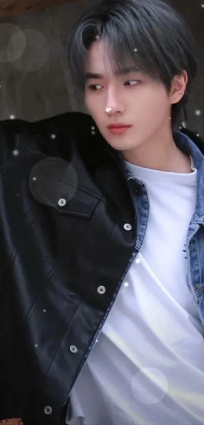 Face Lip Outerwear Live Wallpaper