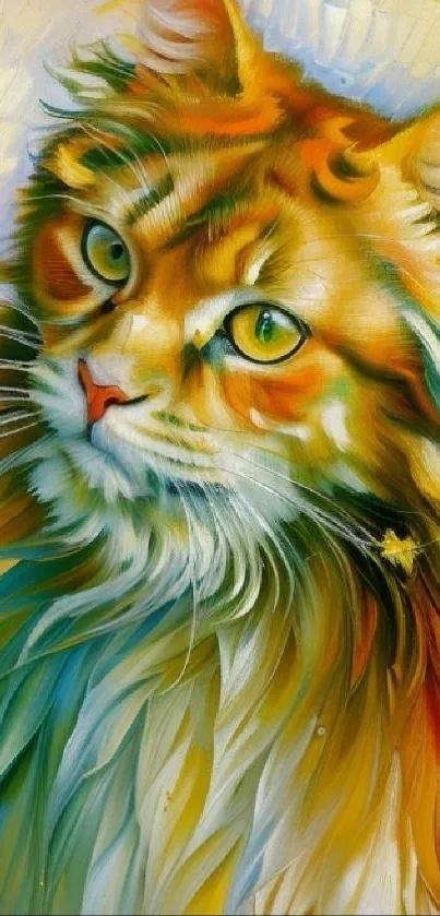 Felidae Art Paint Carnivore Live Wallpaper