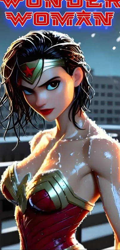 Fictional Character Superhero Wonder Woman Live Wallpaper