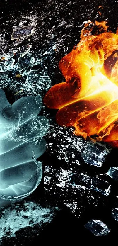 Fire Flame Liquid Live Wallpaper