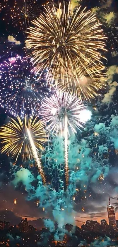 Fireworks Event Night Live Wallpaper