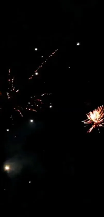 Fireworks Sky Recreation Live Wallpaper