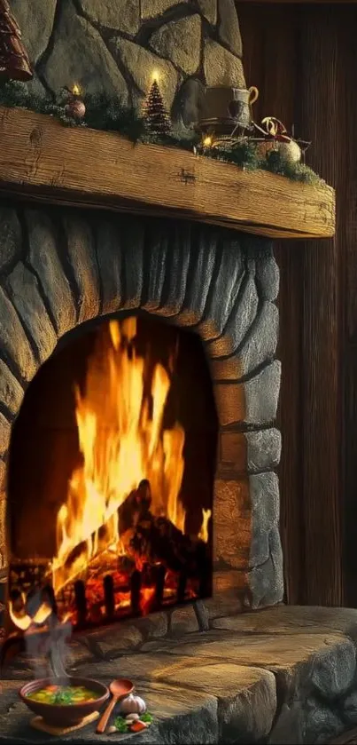 Flame Fire Hearth Live Wallpaper