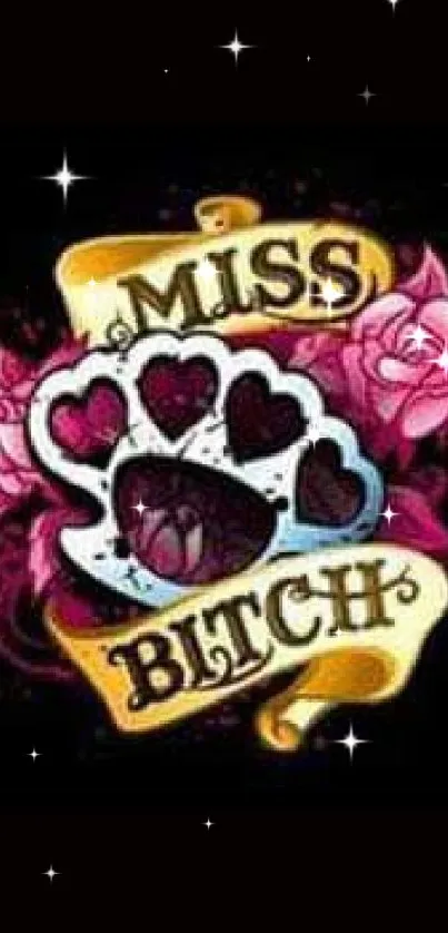 Colorful floral paw print design with bold text and vibrant background.