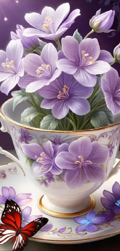 Flower Drinkware Tableware Live Wallpaper