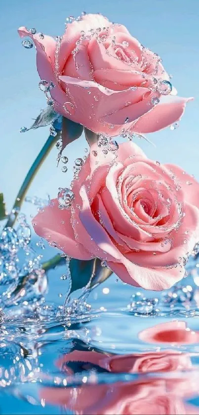 Flower Petal Garden Roses Live Wallpaper