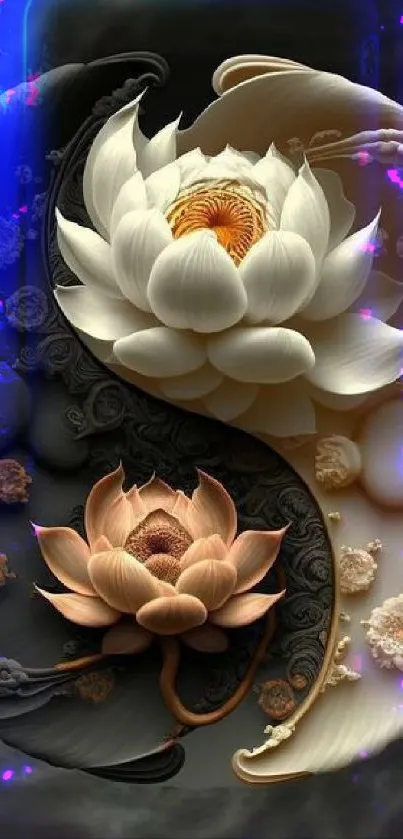 Flower Petal Lotus Live Wallpaper