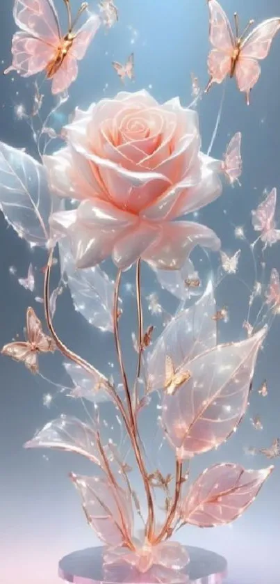 Flower Petal Pink Live Wallpaper