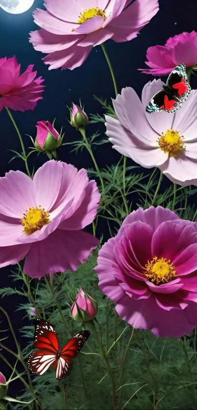 Flower Petal Pink Live Wallpaper