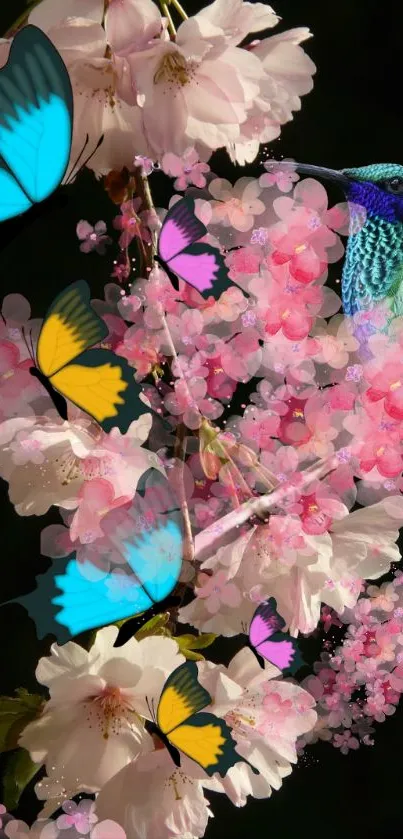 Flower Petal Pollinator Live Wallpaper