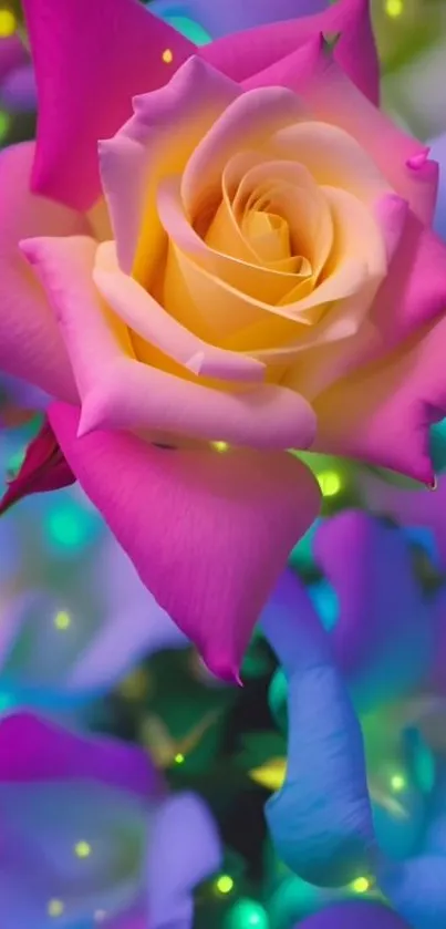 Flower Petal Yellow Live Wallpaper