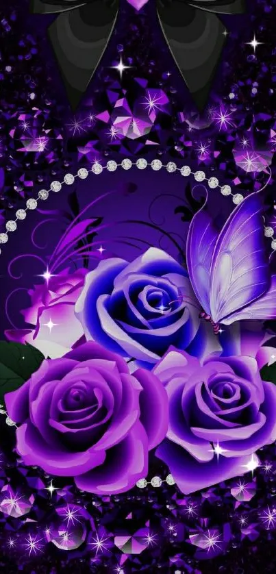 Flower Photograph Purple Live Wallpaper