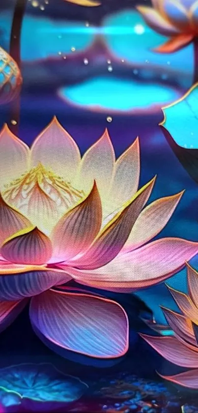 Flower Plant Lotus Live Wallpaper