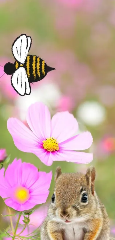 Flower Plant Pollinator Live Wallpaper