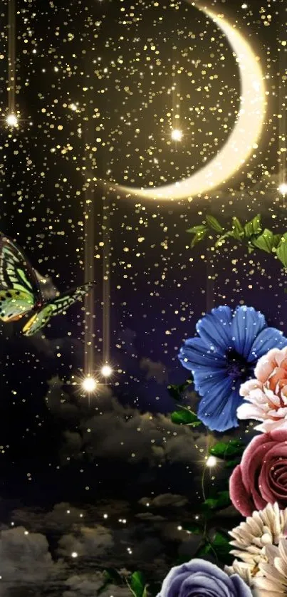 Flower Plant Sky Live Wallpaper