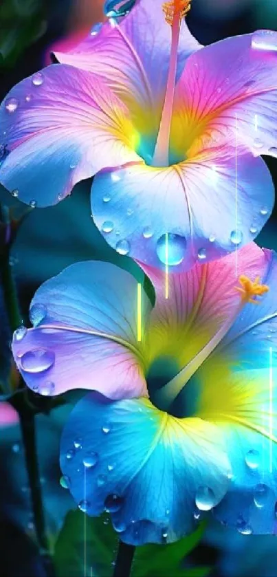 Flower Plant Water Live Wallpaper