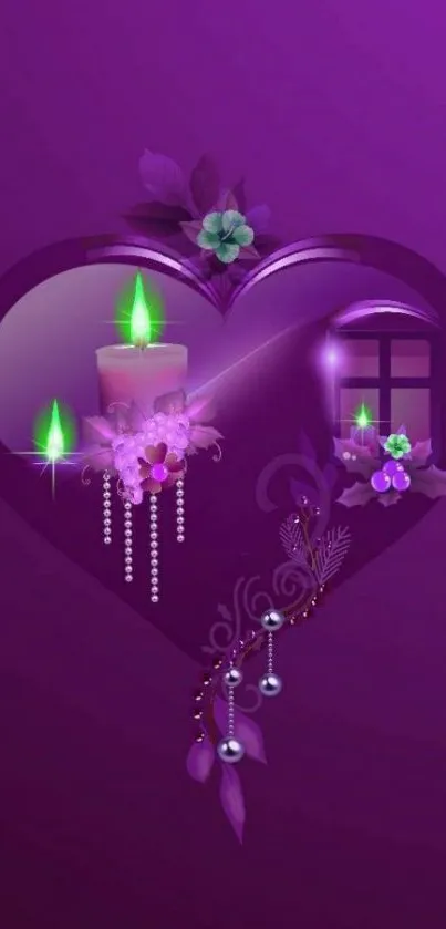 Flower Purple Lavender Live Wallpaper