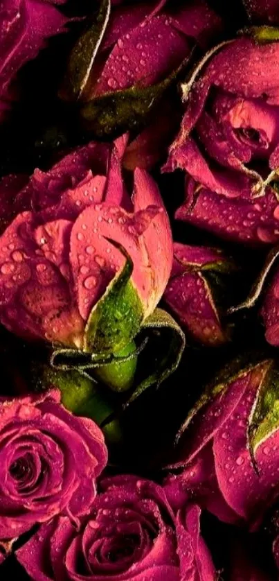 Flower Red Petal Live Wallpaper