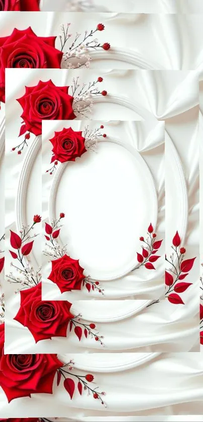 Flower Red Petal Live Wallpaper