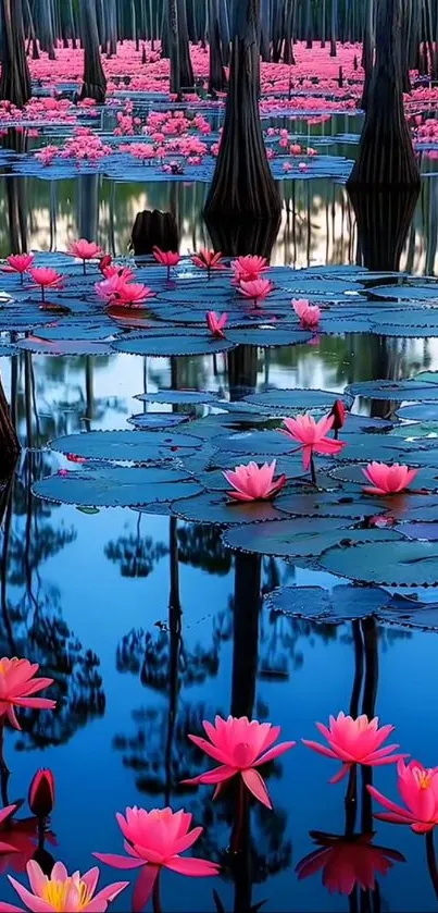 Flower Water Plant Live Wallpaper